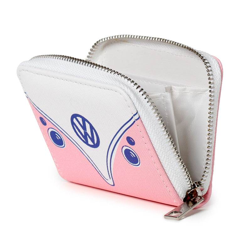 Volkswagen VW T1 Camper Bus Explore More Zip Around Small Wallet Purse - Gift Arch
