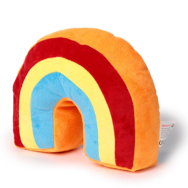 Rainbow Plush Doorstop - Gift Arch