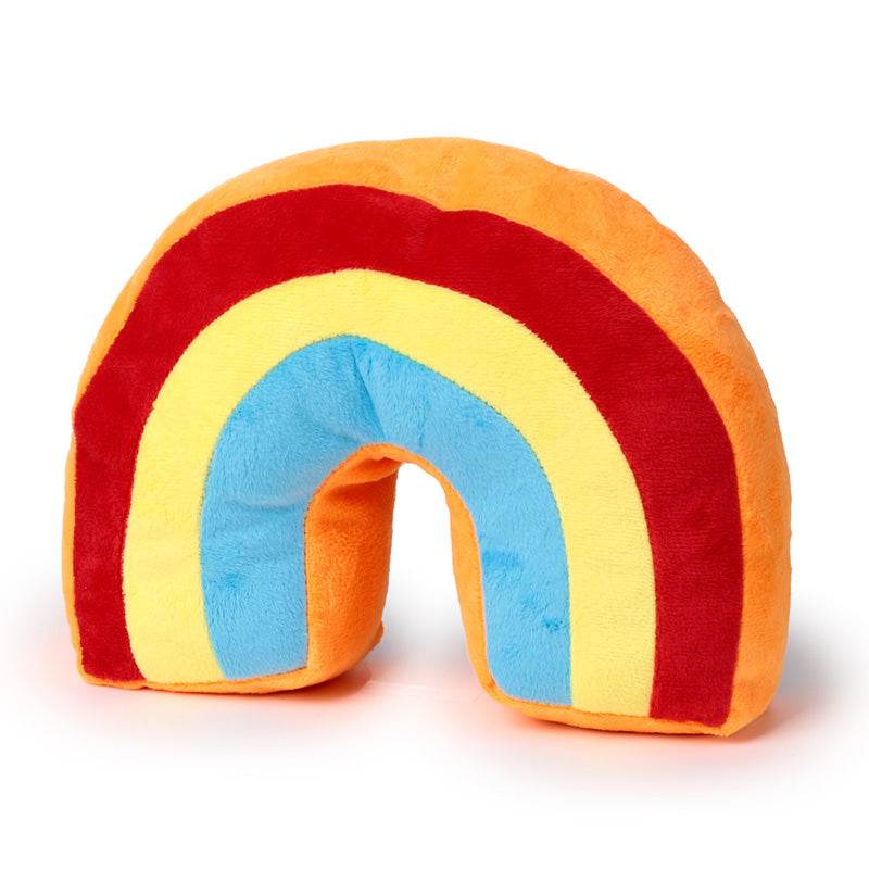 Rainbow Plush Doorstop - Gift Arch