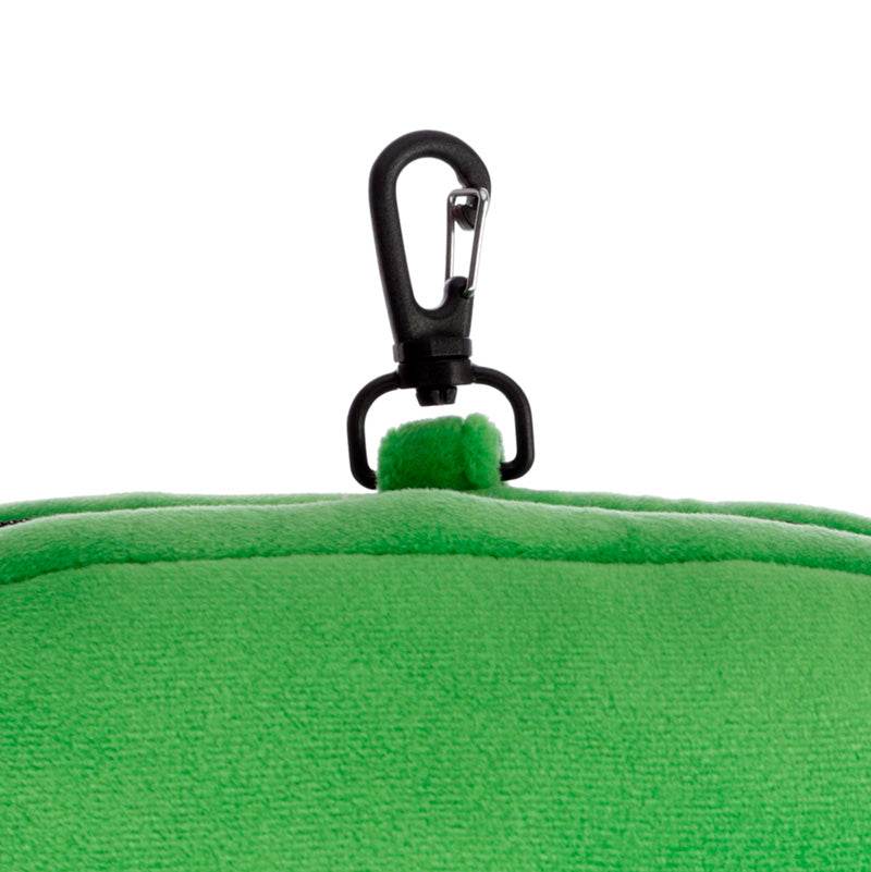 Relaxeazzz Minecraft Creeper Shaped Plush Travel Pillow & Eye Mask - Gift Arch
