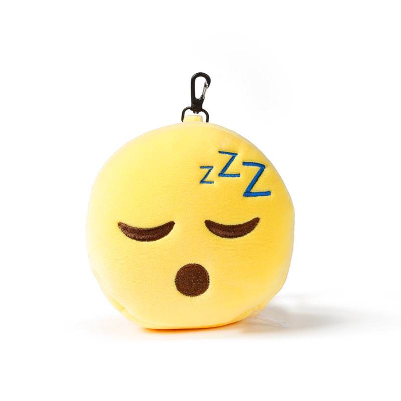 Relaxeazzz Snoozie the Sleeping Head Plush Travel Pillow & Eye Mask - Gift Arch