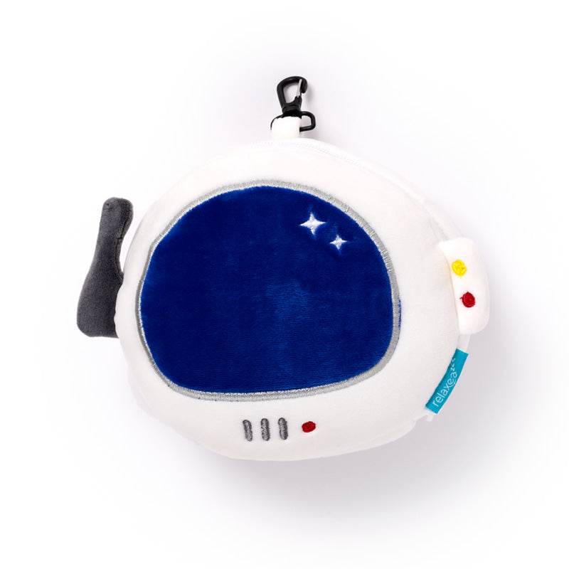 Relaxeazzz Space Cadet Plush Travel Pillow & Eye Mask - Gift Arch