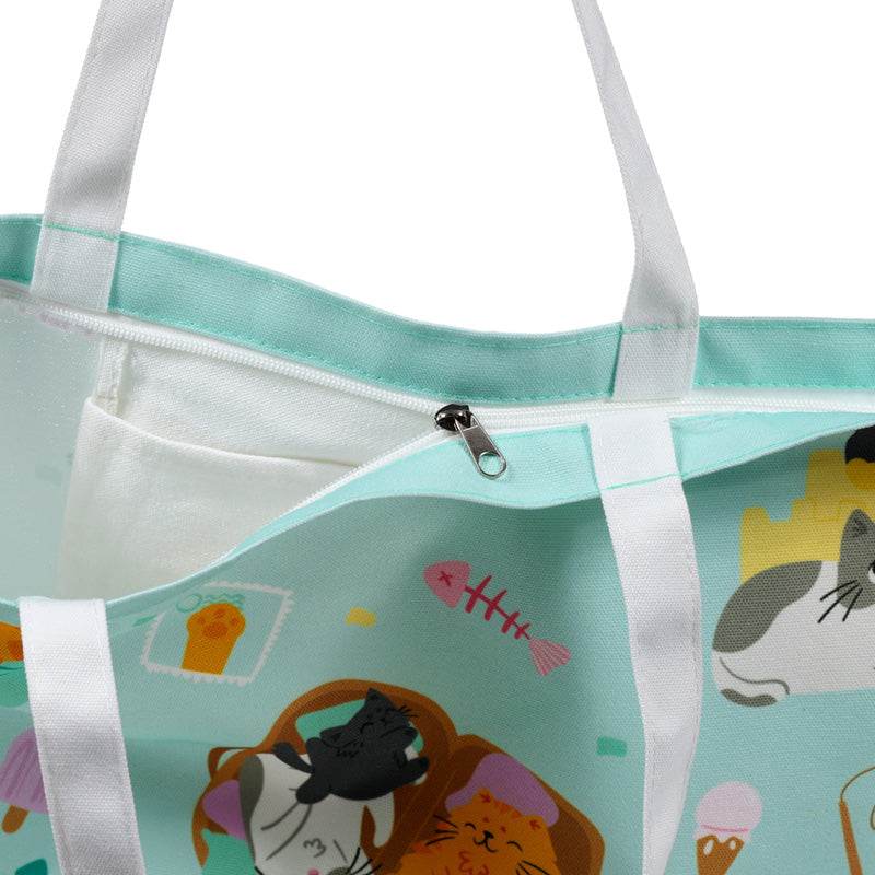 Beans & Co Cats Beach Bag - Gift Arch