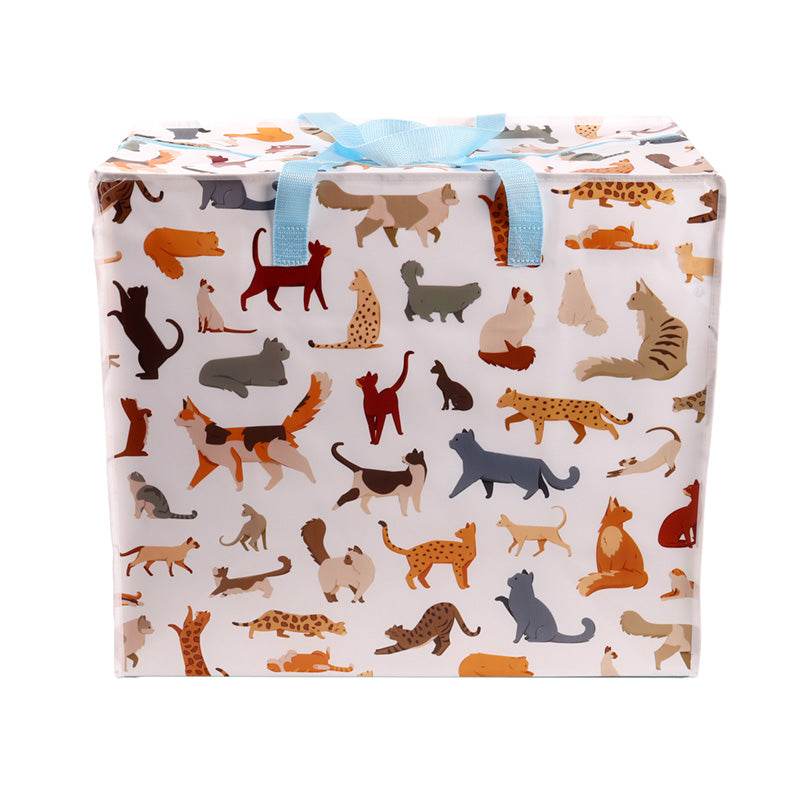 Feline Fine Cats (New) Zip Up Laundry Storage Bag - Gift Arch