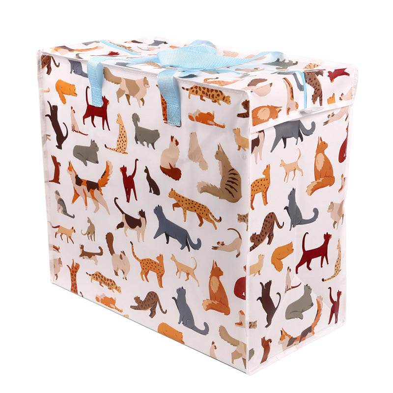 Feline Fine Cats (New) Zip Up Laundry Storage Bag - Gift Arch