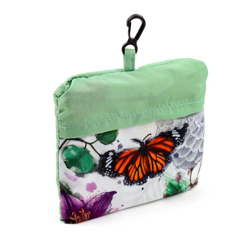 Foldable Reusable RPET Shopping Bag Butterfly Meadows - Gift Arch