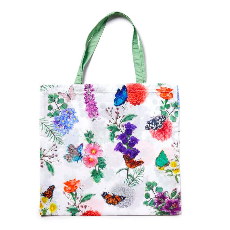Foldable Reusable RPET Shopping Bag Butterfly Meadows - Gift Arch