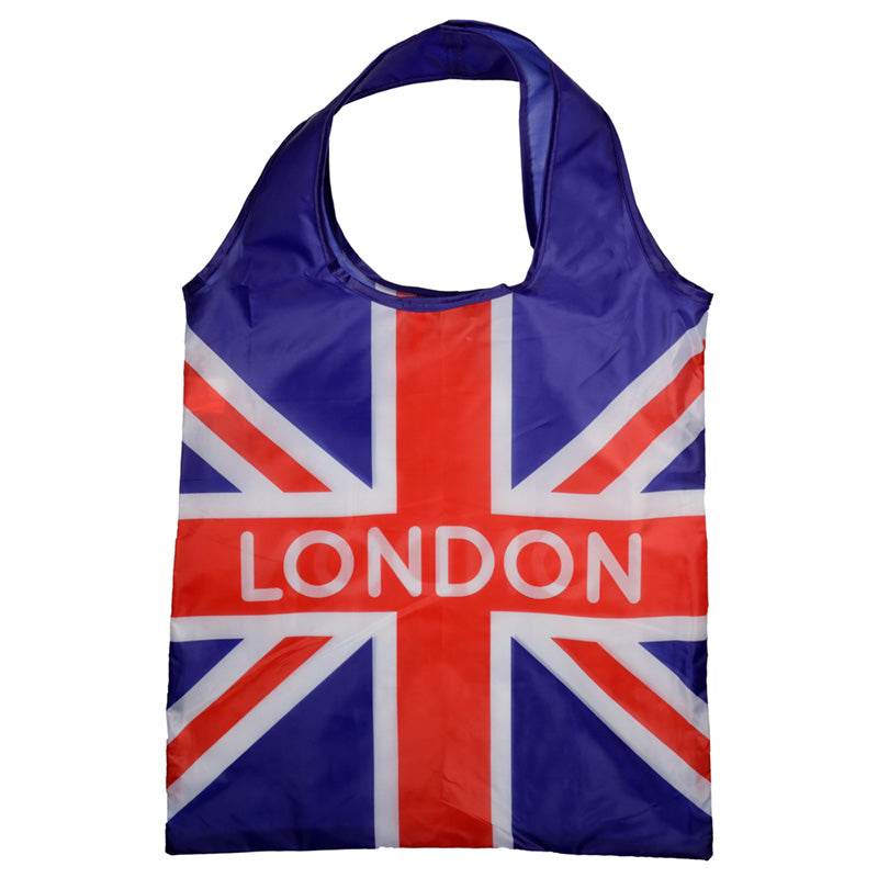 Foldable Reusable Shopping Bag London Icons Red Telephone Box - Gift Arch