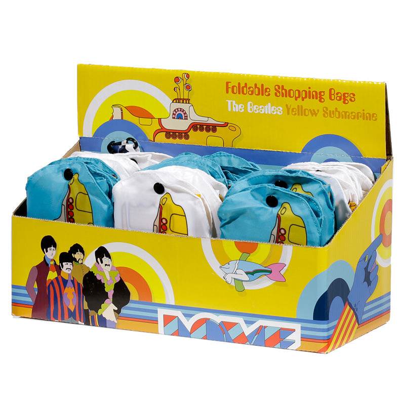 Foldable Reusable Shopping Bag The Beatles Yellow Submarine - Gift Arch