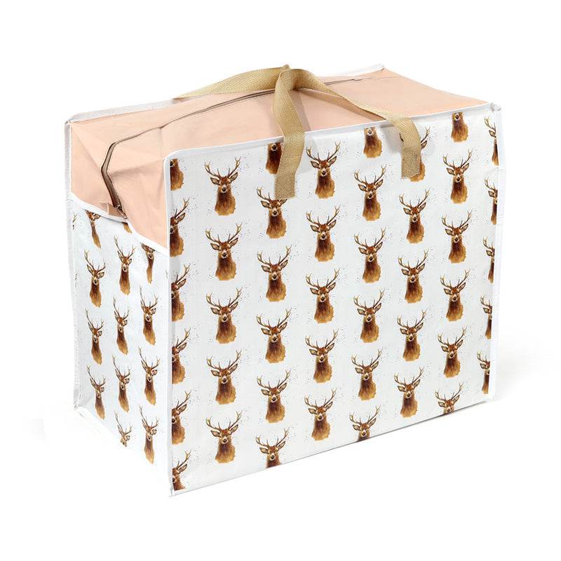 Jan Pashley Stag Zip Up Laundry Storage Bag - Gift Arch