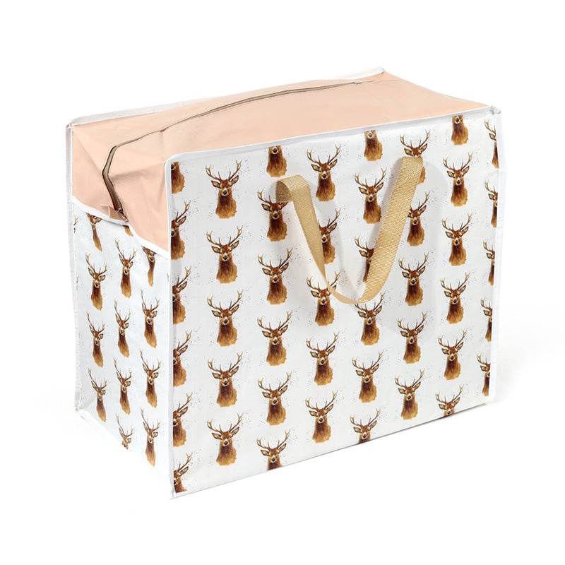 Jan Pashley Stag Zip Up Laundry Storage Bag - Gift Arch