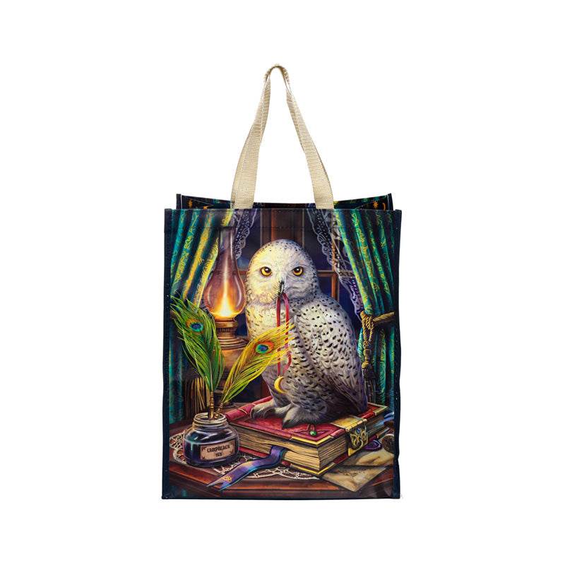 Lisa Parker Guardian of Spells Owl Reusable Shopping Bag - Gift Arch