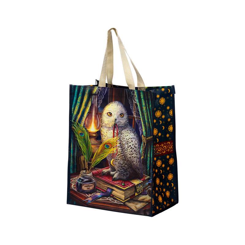 Lisa Parker Guardian of Spells Owl Reusable Shopping Bag - Gift Arch