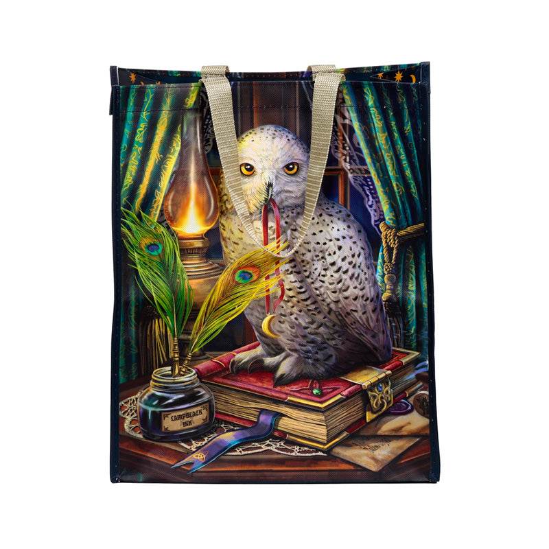 Lisa Parker Guardian of Spells Owl Reusable Shopping Bag - Gift Arch