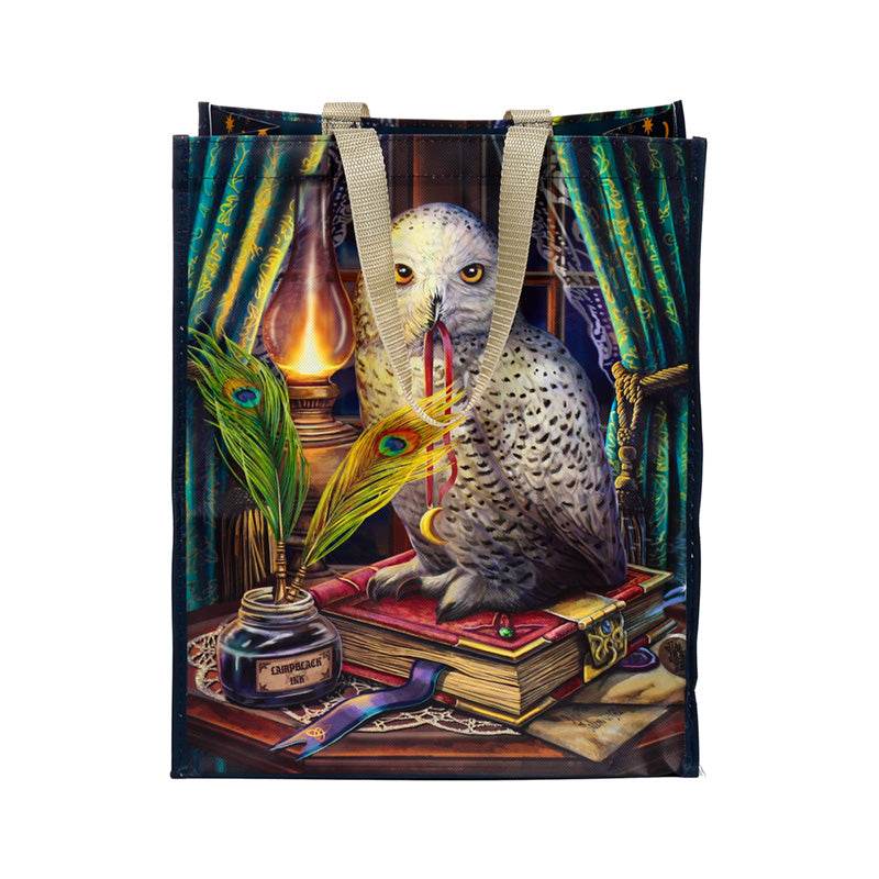 Lisa Parker Guardian of Spells Owl Reusable Shopping Bag - Gift Arch