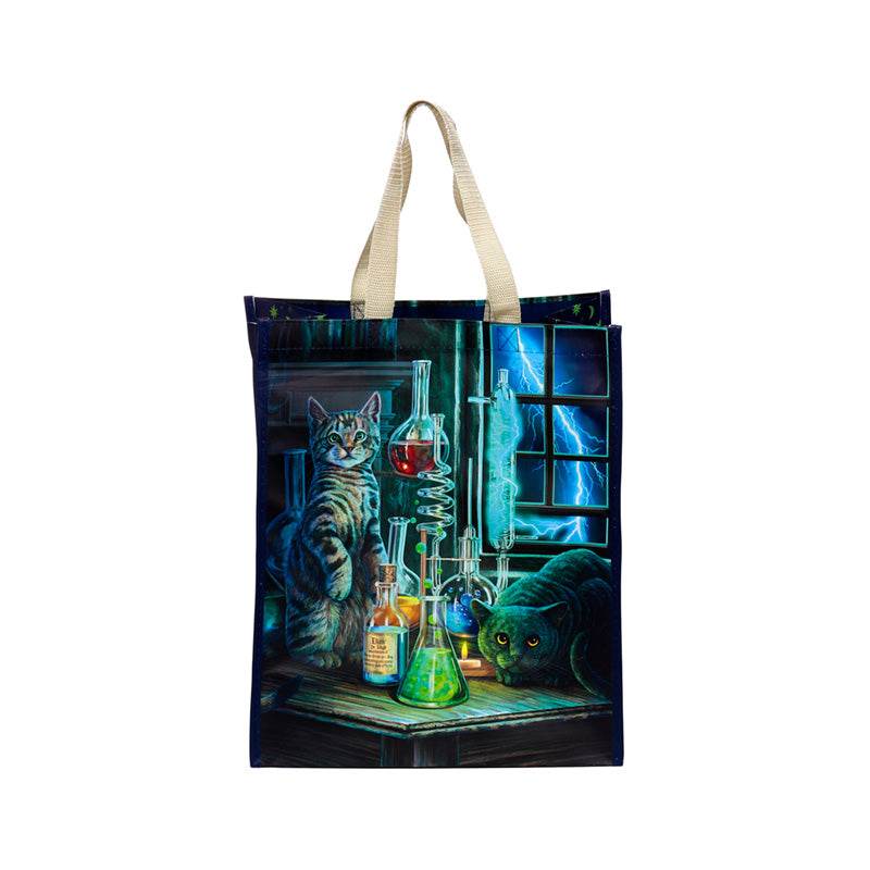 Lisa Parker Jekyll and Hyde Cats Reusable Shopping Bag - Gift Arch