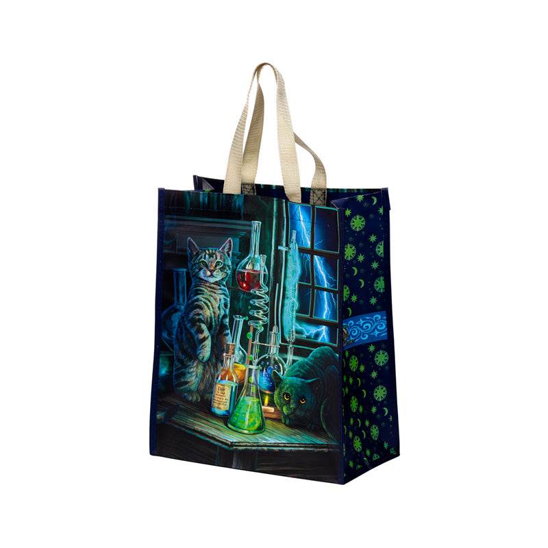 Lisa Parker Jekyll and Hyde Cats Reusable Shopping Bag - Gift Arch