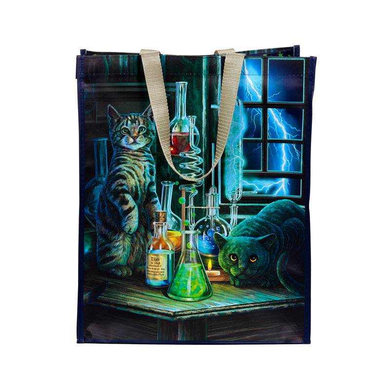 Lisa Parker Jekyll and Hyde Cats Reusable Shopping Bag - Gift Arch