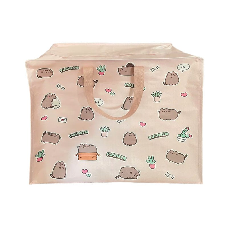 Pusheen the Cat Plants Zip Up Laundry Storage Bag - Gift Arch