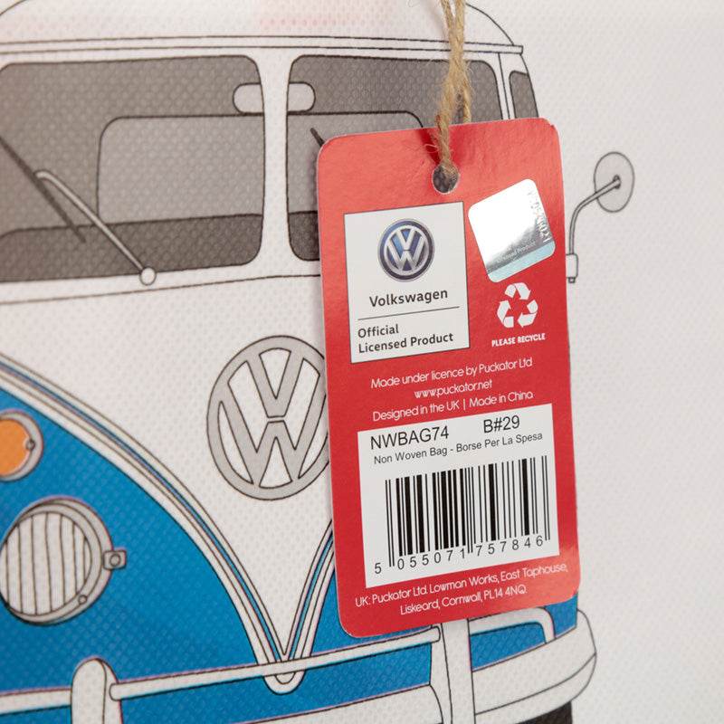 Volkswagen VW T1 Camper Bus Reusable Shopping Bag - Gift Arch