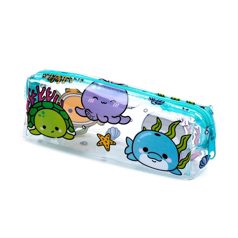 Adoramals Ocean Clear Pencil Case - Gift Arch
