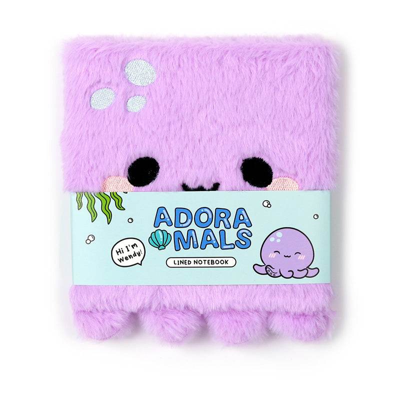 Adoramals Octopus Plush Notebook - Gift Arch
