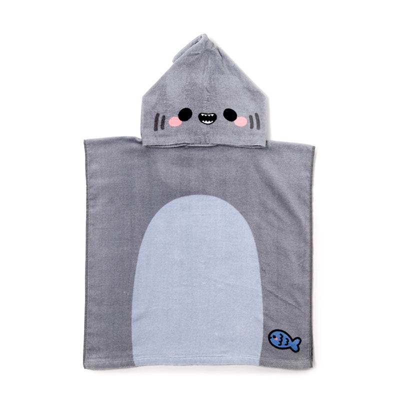 Archie the Shark Adoramals Kids Hooded Towel - Gift Arch