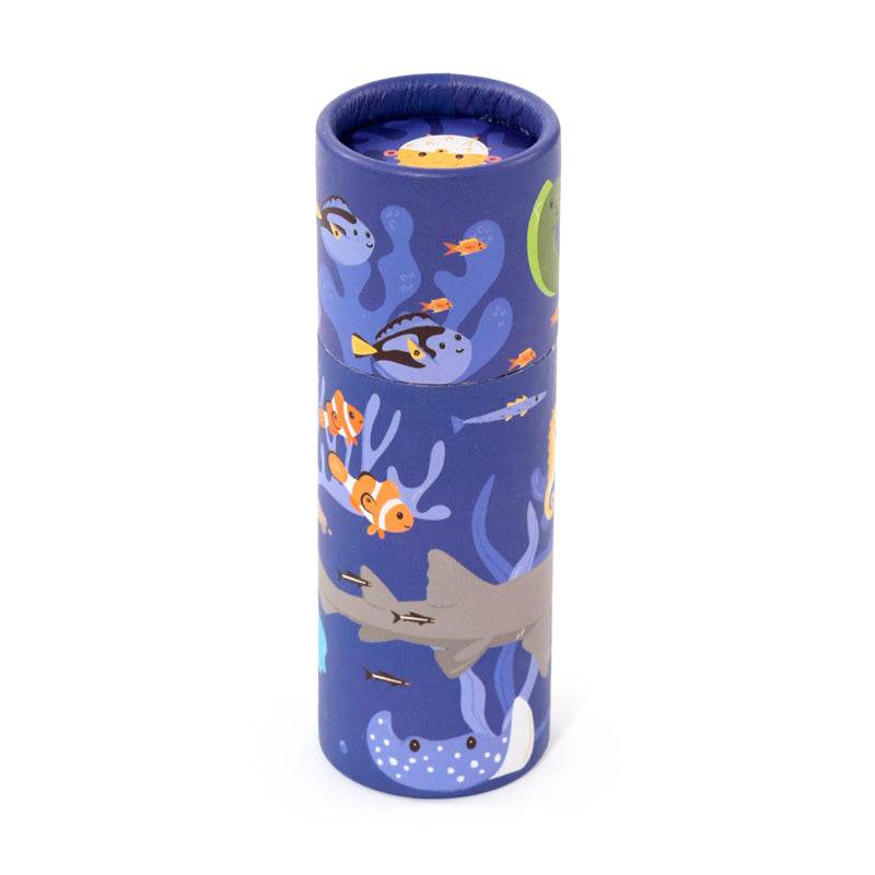 Mariniverse Pencil Pot with 12 Colouring Pencils - Gift Arch