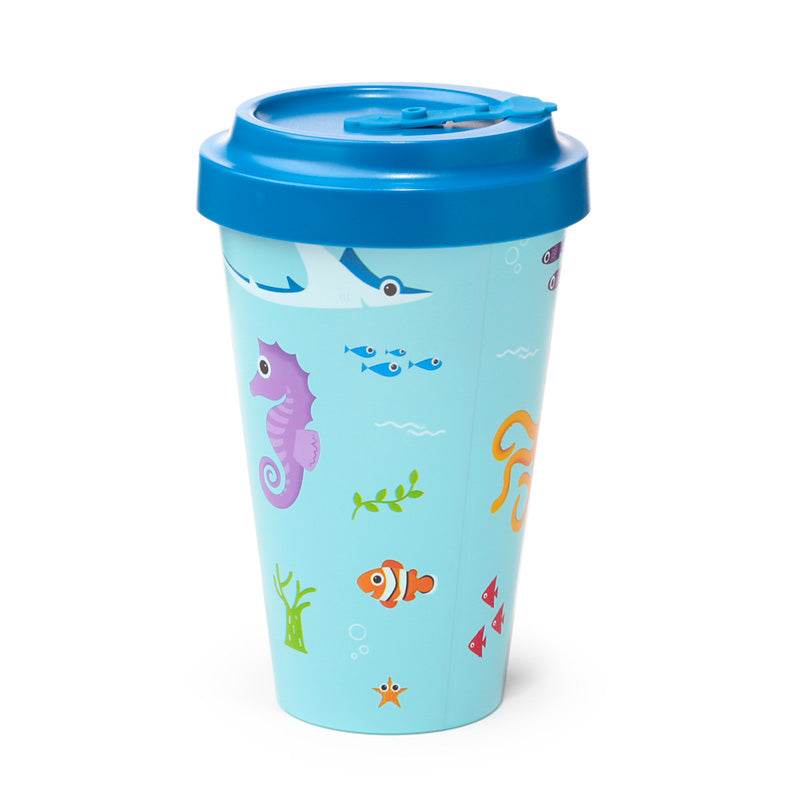 Splosh Sealife RPET Travel Cup/Mug 400ml - Gift Arch