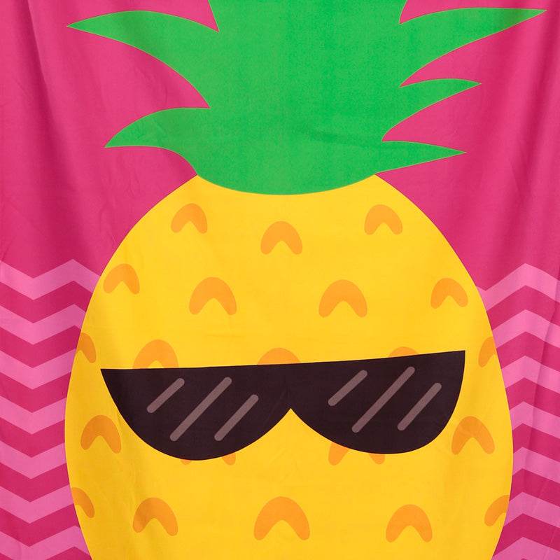 Good Vibes Only Pineapple Microfibre Beach Towel - Gift Arch