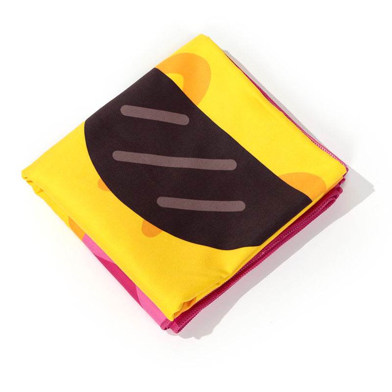 Good Vibes Only Pineapple Microfibre Beach Towel - Gift Arch