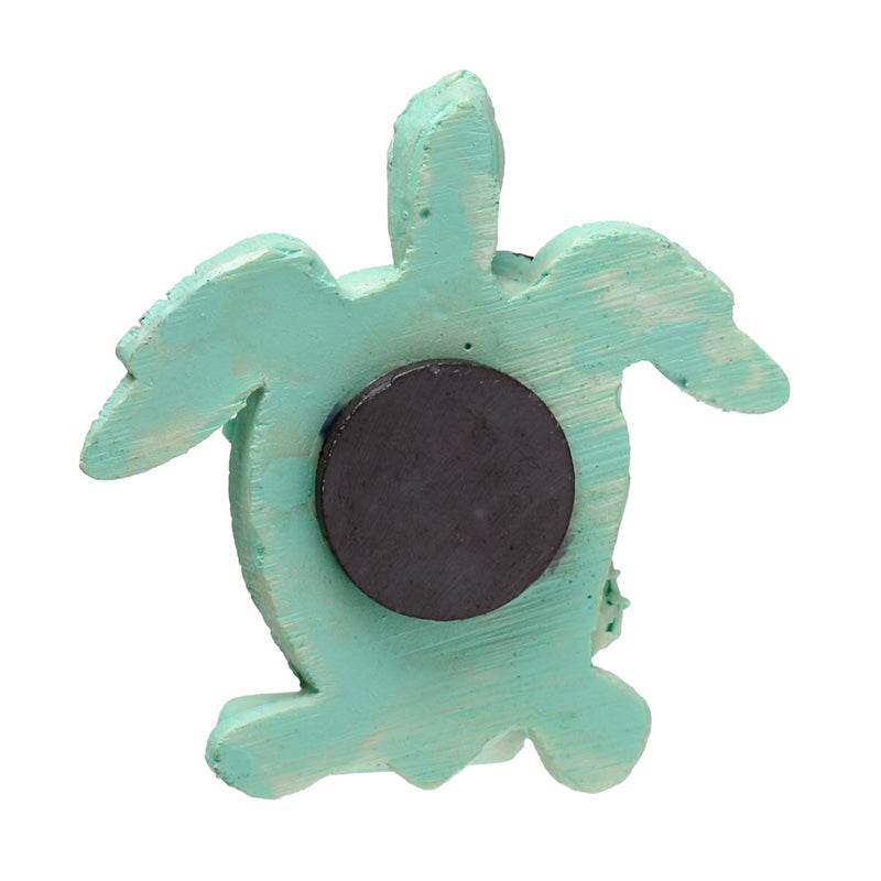 Hand Painted Souvenir Seaside Magnet Nautical Turtle - Gift Arch