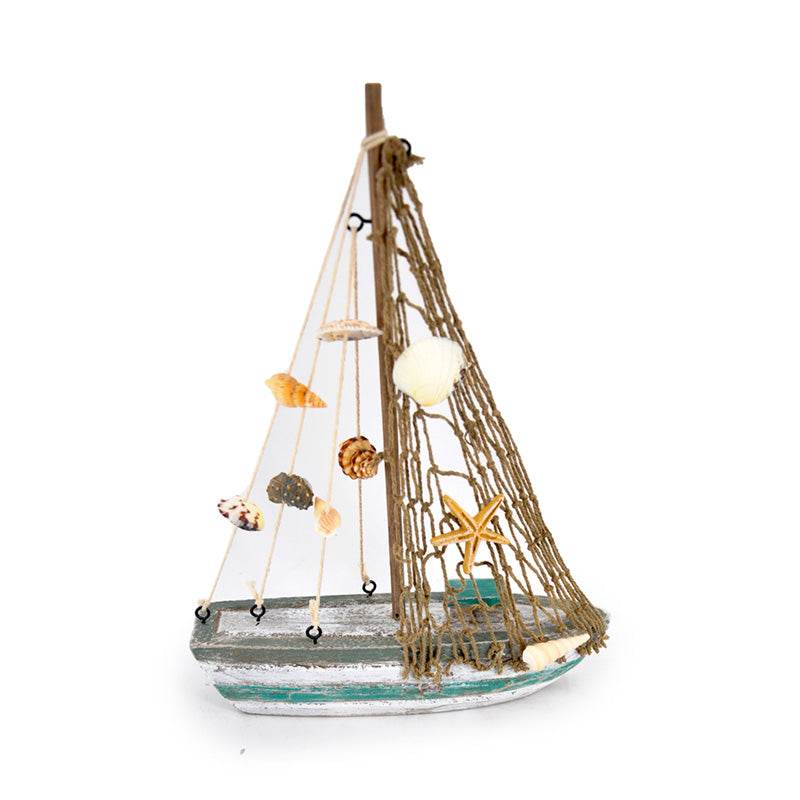 Souvenir Seaside - Sailing Boat Seashells - Gift Arch