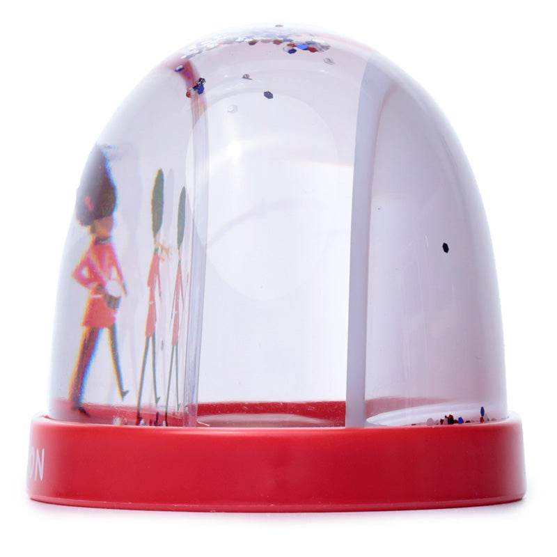 London Souvenir Guardsman on Parade Medium Glitter Snow Storm - Gift Arch