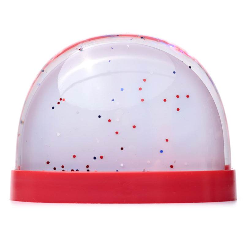 London Souvenir Red Telephone Box & Guardsman Large Glitter Snow Storm - Gift Arch
