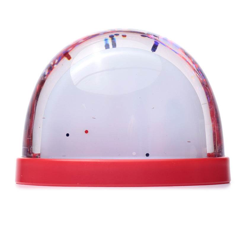 London Souvenir Red Telephone Box & Guardsman Medium Glitter Snow Storm - Gift Arch