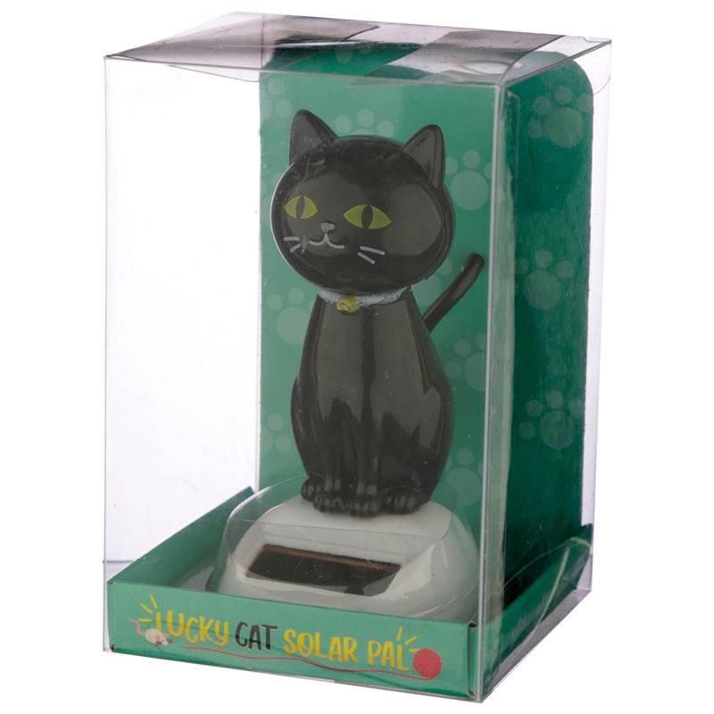 Lucky Black Cat Solar Pal - Gift Arch