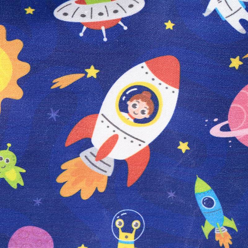 Space Cadet Canvas Drawstring Bag - Gift Arch