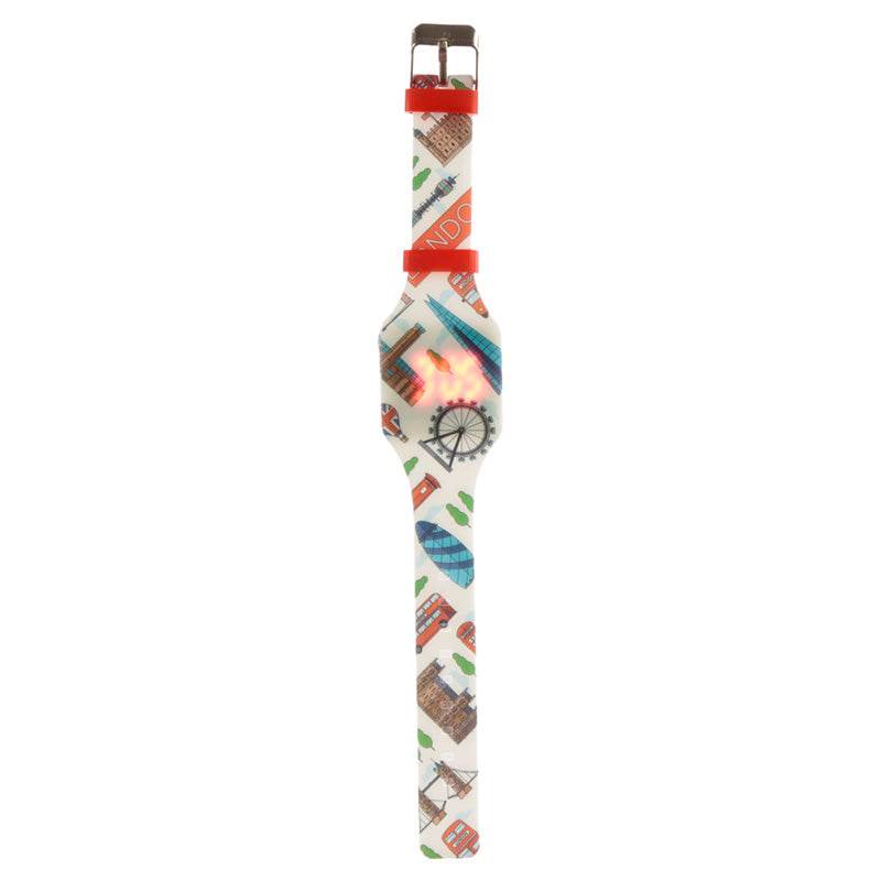 London Icons Silicone Digital Watch - Gift Arch