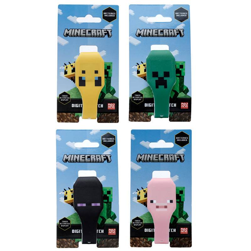 Minecraft Faces Silicone Digital Watch - Gift Arch