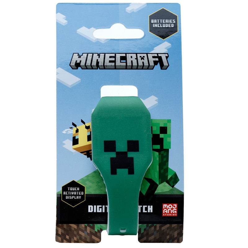 Minecraft Faces Silicone Digital Watch - Gift Arch