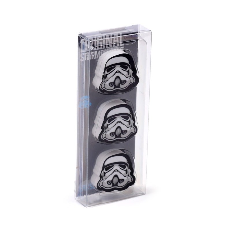 The Original Stormtrooper 3 Piece Eraser Set - Gift Arch