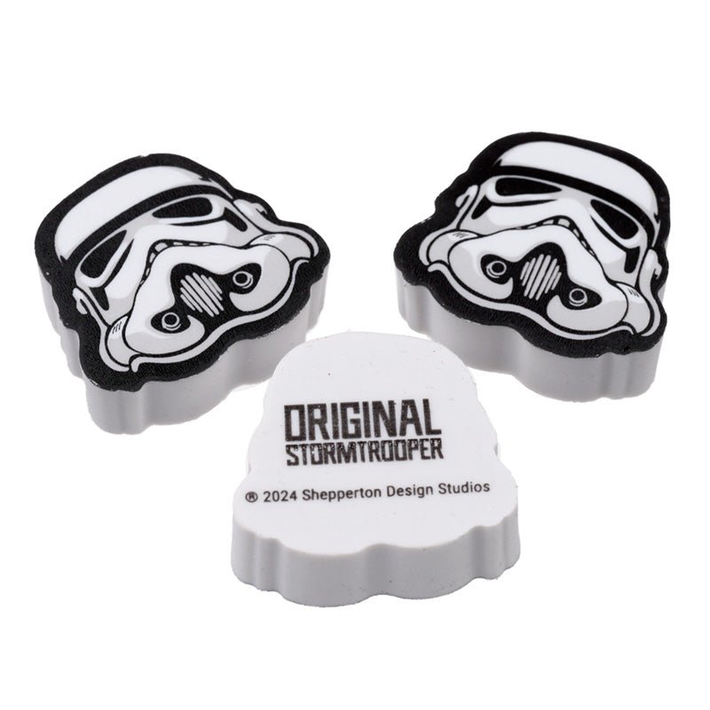 The Original Stormtrooper 3 Piece Eraser Set - Gift Arch