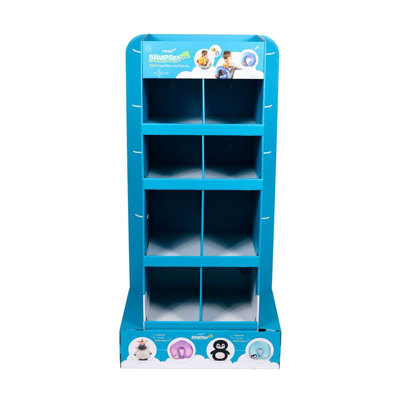 8 Compartment FSDU Display Unit for Swapseazzz Travel Pillows & Toy - Gift Arch