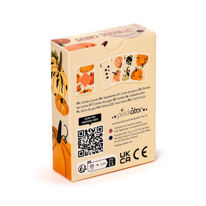 Autumn Harvest Standard Playing Card Deck - Gift Arch