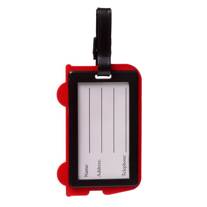 London Souvenir Red Routemaster Bus PVC Luggage Tag - Gift Arch