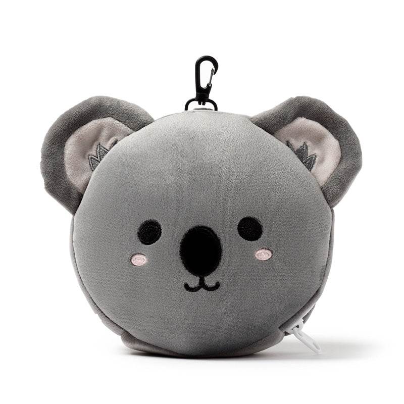 Relaxeazzz Adoramals Koala Plush Travel Pillow & Eye Mask - Gift Arch