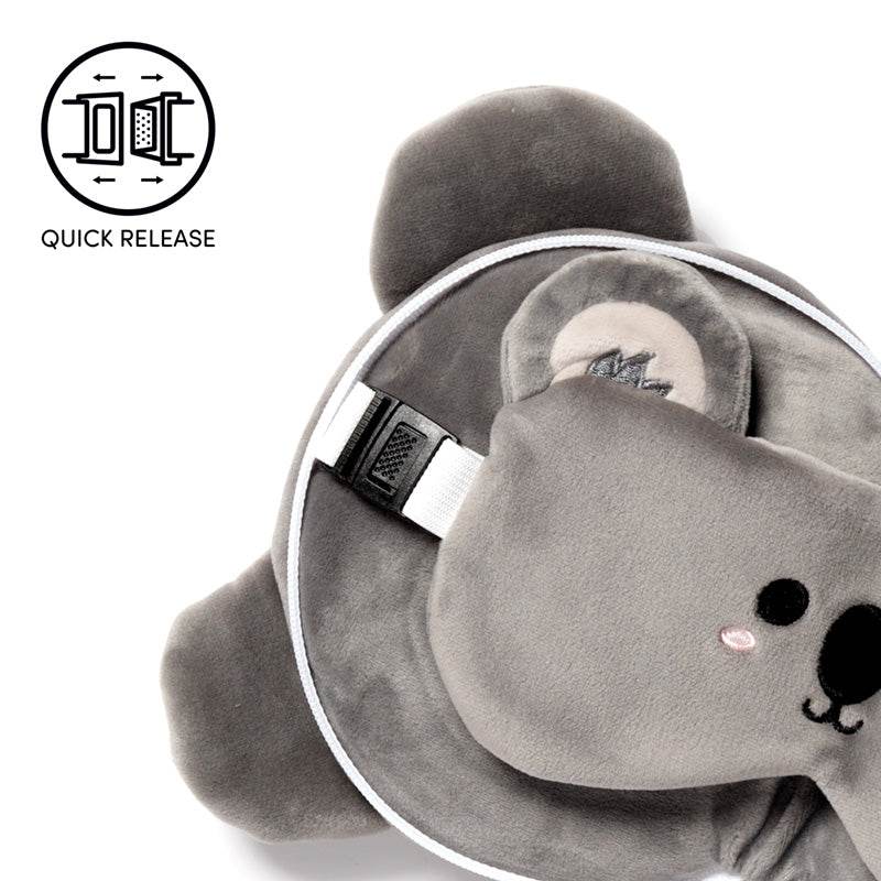Relaxeazzz Adoramals Koala Plush Travel Pillow & Eye Mask - Gift Arch