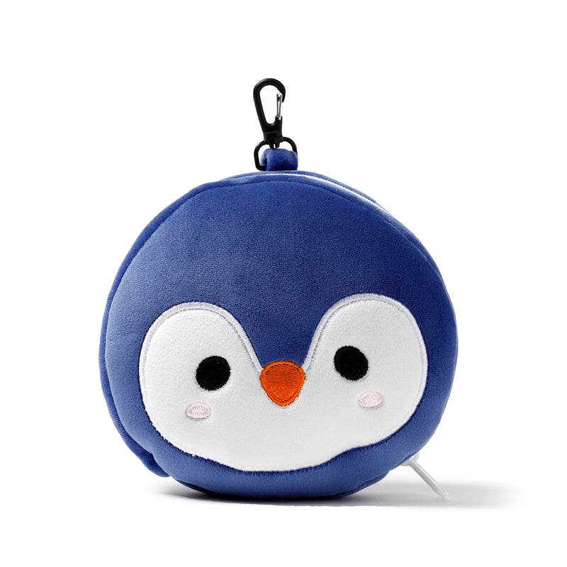 Relaxeazzz Penguin Plush Travel Pillow & Eye Mask - Gift Arch