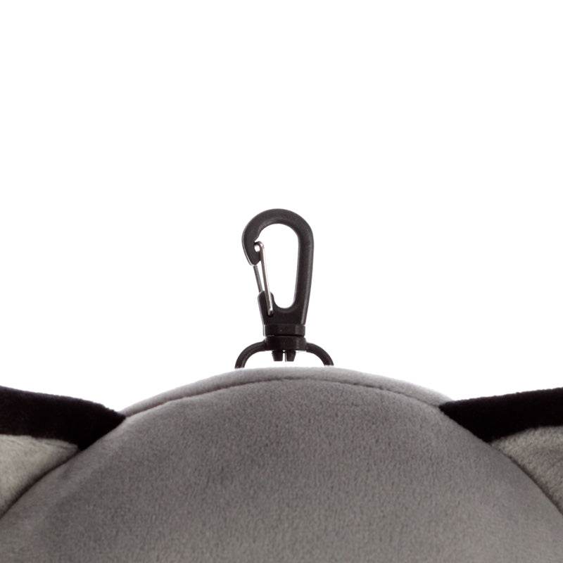Relaxeazzz Raccoon Plush Travel Pillow & Eye Mask - Gift Arch